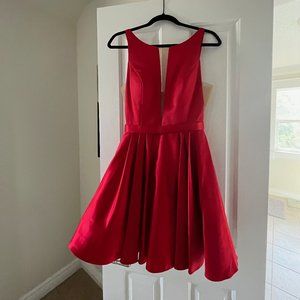 Sherri Hill Red Formal Dress, Size 4